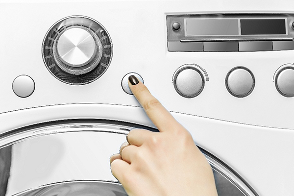 خرابی دکمه استارت ماشین لباسشویی