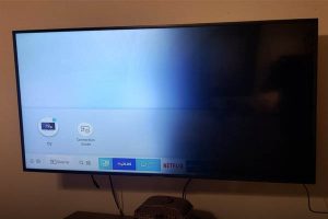 مشکل صفحه سیاه تلویزیون